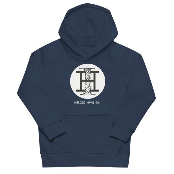 Heroic Invasion Youth Navy Crest Hoodie